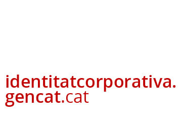 Página web identitatcorporativa.gencat.cat